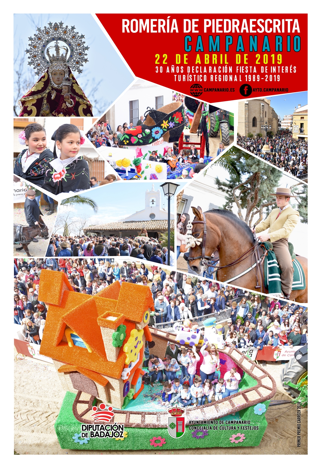 Romería de Nuestra Señora de Piedraescrita 2019 Campanario